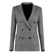 J-Parigi Houndstooth dubbele borst blazer Tagliatore , Multicolor , Da...