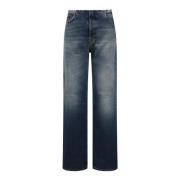 Blauwe Wide Leg Jeans Haikure , Blue , Dames