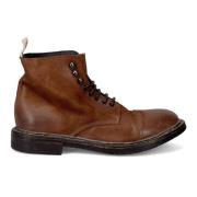 Bruin leren veterschoen Moma , Brown , Heren