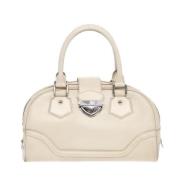 Pre-owned Leather louis-vuitton-bags Louis Vuitton Vintage , White , D...