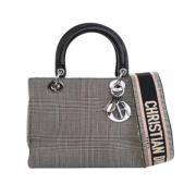 Pre-owned Canvas dior-bags Dior Vintage , Gray , Dames