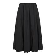 Zwarte Ballon Rok Elegant Midi Lengte RUE de Femme , Black , Dames