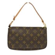 Pre-owned Fabric louis-vuitton-bags Louis Vuitton Vintage , Brown , Da...