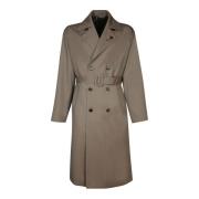 Luxe Beige Jas Aw24 Lardini , Beige , Heren