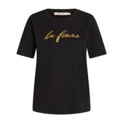 Natacha T-shirt Zwart RUE de Femme , Black , Dames