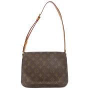 Pre-owned Canvas louis-vuitton-bags Louis Vuitton Vintage , Brown , Da...