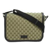 Pre-owned Canvas gucci-bags Gucci Vintage , Beige , Dames