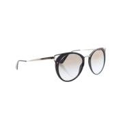 Pre-owned Plastic sunglasses Prada Vintage , Black , Dames