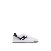 Leren sneakers met verlengd H-detail Hogan , White , Heren