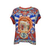 Pre-owned Silk tops Dolce & Gabbana Pre-owned , Multicolor , Dames