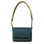 Pre-owned Leather shoulder-bags Marni Pre-owned , Green , Dames