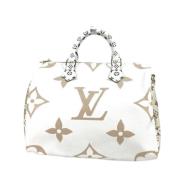 Pre-owned Fabric louis-vuitton-bags Louis Vuitton Vintage , White , Da...