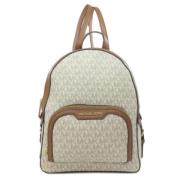 Pre-owned Fabric backpacks Michael Kors Pre-owned , Beige , Dames