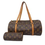 Pre-owned Canvas louis-vuitton-bags Louis Vuitton Vintage , Brown , Da...