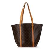 Pre-owned Canvas shoulder-bags Louis Vuitton Vintage , Brown , Dames