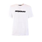 Klassiek wit T-shirt voor mannen Moschino , White , Heren