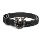 Zwarte riem voor dames Stijlvol Pinko , Black , Dames