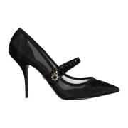 Kristalhak Mary Jane Pumps Dolce & Gabbana , Black , Dames