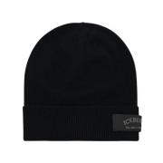 Muts van kasjmier wolmix Iceberg , Black , Dames