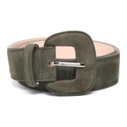 Victoria Suede Riem AGL , Green , Dames