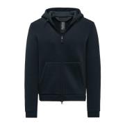 Neopreen Hoodie met Kangoeroezakken BomBoogie , Blue , Heren