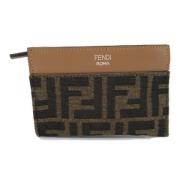 Pre-owned Leather home-office Fendi Vintage , Brown , Dames