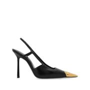 Jeanne Slingback Pumps Saint Laurent , Black , Dames