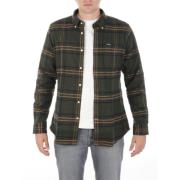 Getailleerd Overhemd Barbour , Multicolor , Heren