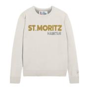 Stijlvolle Sweaters Collectie MC2 Saint Barth , Gray , Dames