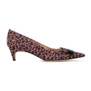 Roze Glitter Pumps Elegante Stijl Sergio Rossi , Pink , Dames