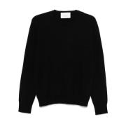 Merino Wol Pullover Sweater Ballantyne , Black , Heren