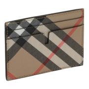 Creditcardhouder Portemonnee Burberry , Beige , Heren