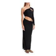 Maxi jurk met cut-out details Christopher Esber , Black , Dames