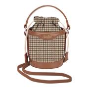 Bruine tassen voor stijlvolle outfits MC2 Saint Barth , Brown , Dames