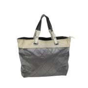 Pre-owned Canvas chanel-bags Chanel Vintage , Gray , Dames