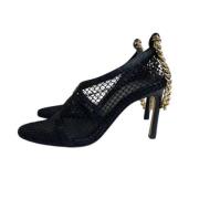 Pre-owned Mesh heels Bottega Veneta Vintage , Black , Dames