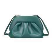 Vegan Stof Clutch Tas Kobaltgroen THEMOIRè , Green , Dames