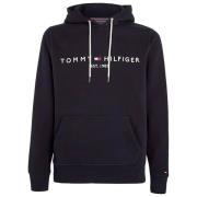 Blauwe Hoodie Regular Fit Tommy Hilfiger , Blue , Heren