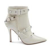 Stijlvolle Fortitude Laarzen met 10cm Hak Steve Madden , White , Dames