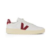 Witte Sneakers met V-Detail Veja , White , Dames