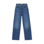 Rechte spijkerbroek Levi's , Blue , Dames