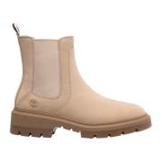 Chelsea Cortina Valley Mid Laarzen Timberland , Beige , Dames