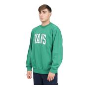 Original Standards Varsity Loose Sweater Vans , Green , Heren