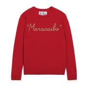 Rode Sweaters voor Mannen MC2 Saint Barth , Red , Dames