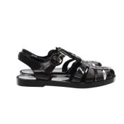 Pre-owned Rubber sandals Gucci Vintage , Black , Dames