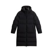 Supreme Down Parka voor ultieme warmte Woolrich , Black , Dames