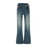 Klassieke Denim Jeans Y/Project , Blue , Dames