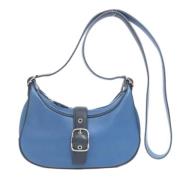 Pre-owned Leather shoulder-bags Coach Pre-owned , Blue , Dames