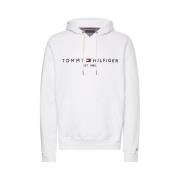 Witte Sweater Katoen/Polyester Mix Regular Fit Tommy Hilfiger , White ...