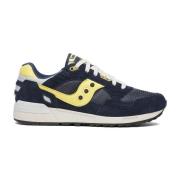 Blauwe Mesh Sneakers met Suède Saucony , Blue , Heren